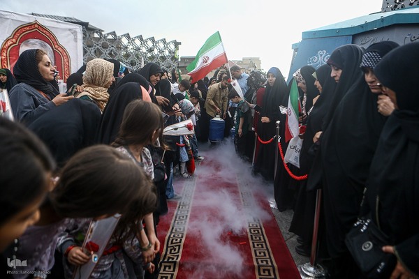 جشن زوج‌های جان‌فدا در تهران