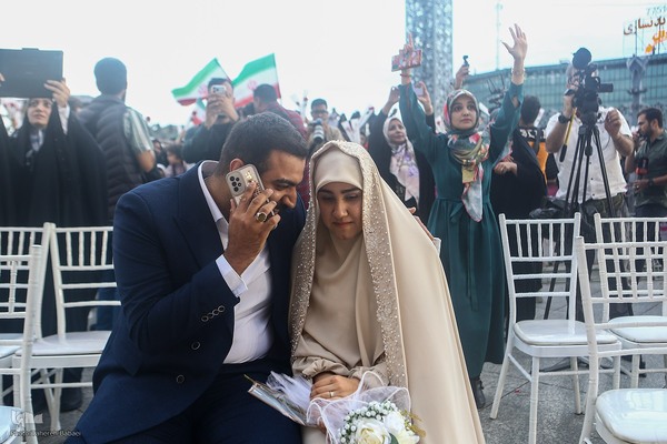 جشن زوج‌های جان‌فدا در تهران