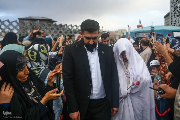 جشن زوج‌های جان‌فدا در تهران