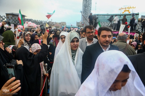 جشن زوج‌های جان‌فدا در تهران