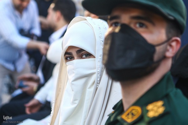 جشن زوج‌های جان‌فدا در تهران