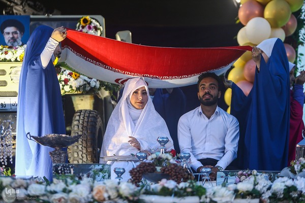 جشن زوج‌های جان‌فدا در تهران
