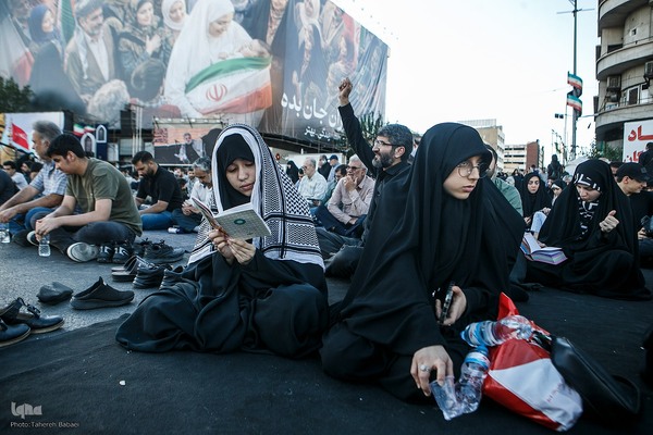 مراسم دعای عرفه در تهران