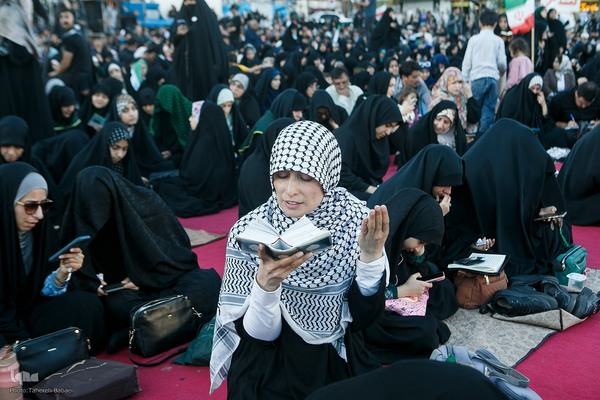 مراسم دعای عرفه در تهران
