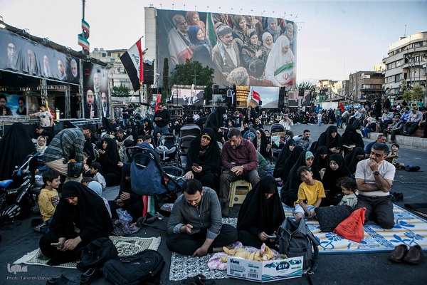 مراسم دعای عرفه در تهران