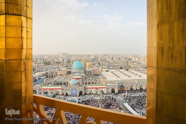 مراسم دعای عرفه در حرم مطهر رضوی
مراسم پر فیض