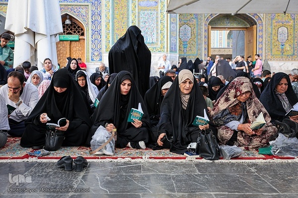 مراسم دعای عرفه در حرم مطهر رضوی
مراسم پر فیض