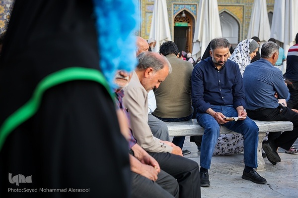 مراسم دعای عرفه در حرم مطهر رضوی
مراسم پر فیض