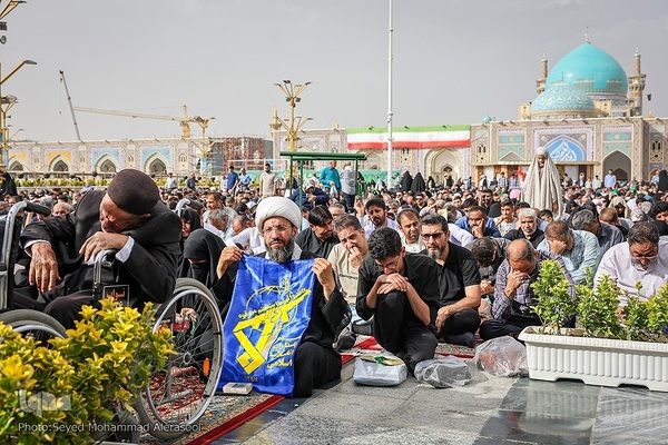 مراسم دعای عرفه در حرم مطهر رضوی
مراسم پر فیض