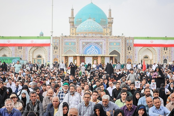 مراسم دعای عرفه در حرم مطهر رضوی
مراسم پر فیض