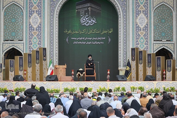 مراسم دعای عرفه در حرم مطهر رضوی
مراسم پر فیض
