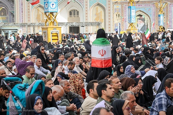 مراسم دعای عرفه در حرم مطهر رضوی
مراسم پر فیض