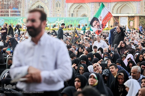 مراسم دعای عرفه در حرم مطهر رضوی
مراسم پر فیض