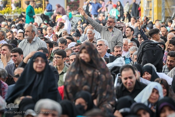 مراسم دعای عرفه در حرم مطهر رضوی
مراسم پر فیض