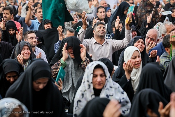 مراسم دعای عرفه در حرم مطهر رضوی
مراسم پر فیض
