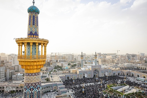 مراسم دعای عرفه در حرم مطهر رضوی
مراسم پر فیض