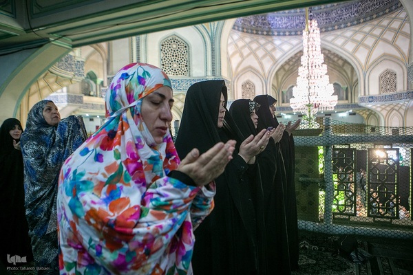 نماز عیدقربان در حرم حضرت عبدالعظیم حسنی(ع)