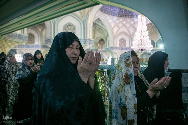 نماز عیدقربان در حرم حضرت عبدالعظیم حسنی(ع)