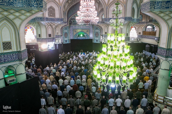 نماز عیدقربان در حرم حضرت عبدالعظیم حسنی(ع)