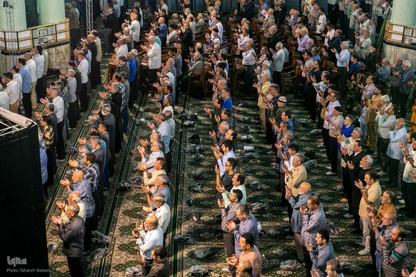 نماز عیدقربان در حرم حضرت عبدالعظیم حسنی(ع)