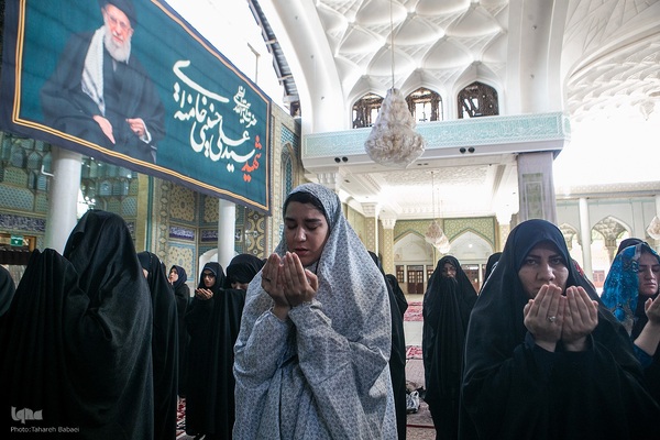 نماز عیدقربان در حرم حضرت عبدالعظیم حسنی(ع)