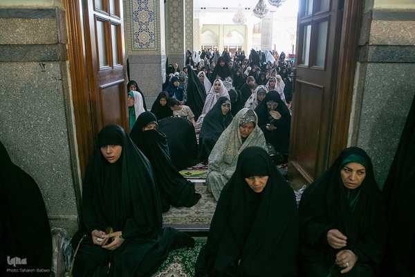نماز عیدقربان در حرم حضرت عبدالعظیم حسنی(ع)