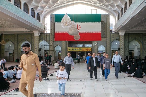 نماز عیدقربان در حرم حضرت عبدالعظیم حسنی(ع)