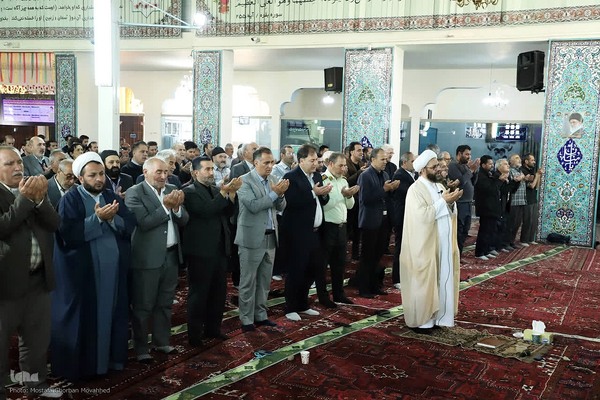 اقامه نماز عید قربان در اهر