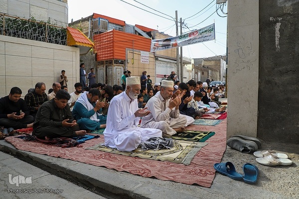 اقامه نماز عید قربان اهل سنت در مشهد