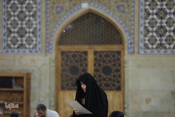 شب میلاد امام هادی(ع) در حرم کریمه اهل بیت(س)