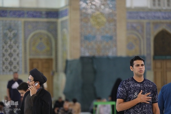 شب میلاد امام هادی(ع) در حرم کریمه اهل بیت(س)