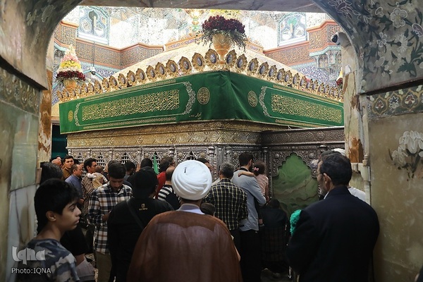 شب میلاد امام هادی(ع) در حرم کریمه اهل بیت(س)