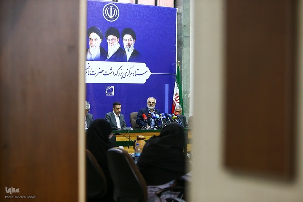 نشست خبری محمدعلی انصاری، دبیر ستاد مرکزی بزرگداشت امام خمینی(ره)