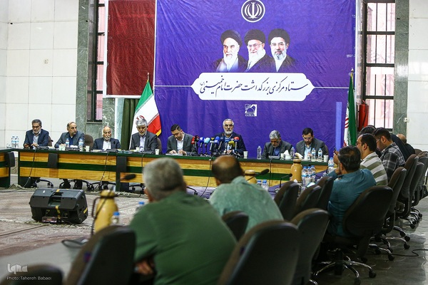 نشست خبری محمدعلی انصاری، دبیر ستاد مرکزی بزرگداشت امام خمینی(ره)