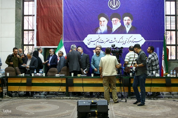 نشست خبری محمدعلی انصاری، دبیر ستاد مرکزی بزرگداشت امام خمینی(ره)