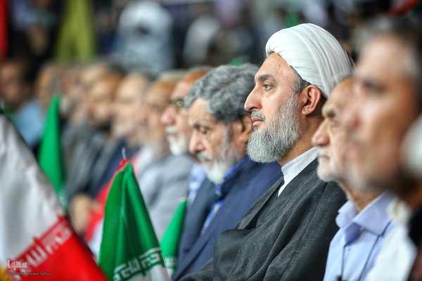 سومین اجتماع حافظان قرآن کریم در میدان فلسطین
