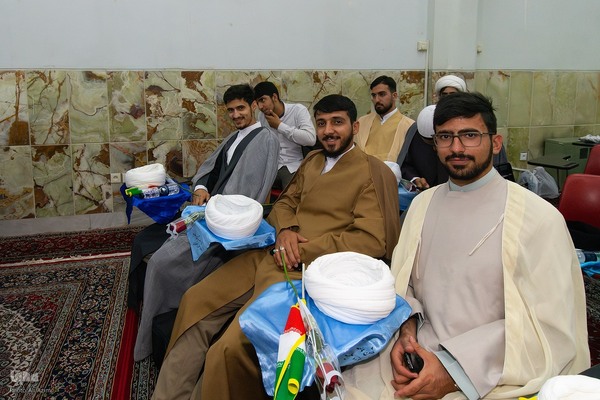 مراسم عمامه‌گذاری طلاب حوزه علمیه اصفهان