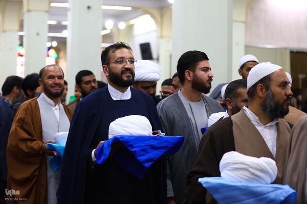 مراسم عمامه‌گذاری طلاب حوزه علمیه اصفهان