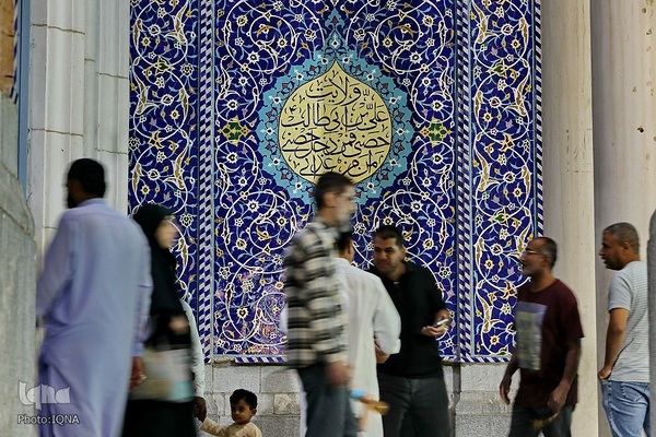حال و هوای شب عید غدیر در حرم کریمه اهل بیت(س)
