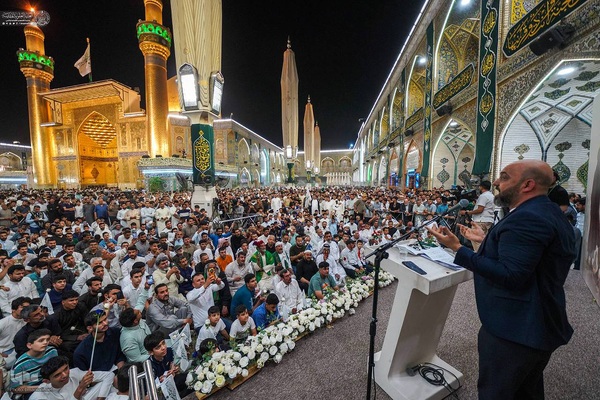 زائران و دلدادگان علوی،در شب عید بزرگ ولایت