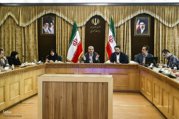 نشست خبری رئیس مرکز ارتباطات مردمی ریاست‌جمهوری