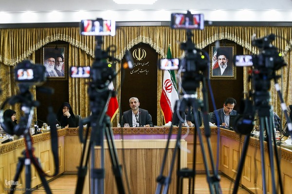 نشست خبری رئیس مرکز ارتباطات مردمی ریاست‌جمهوری