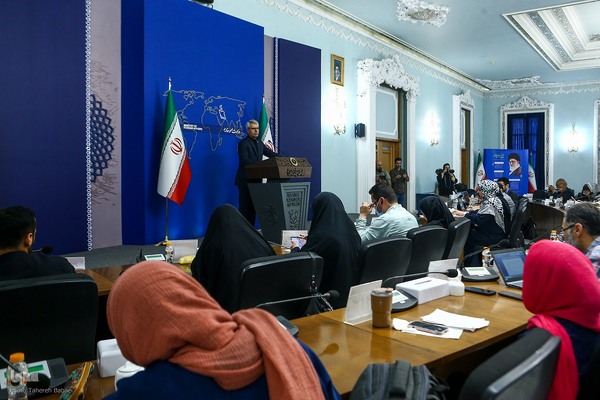 نشست خبری سخنگوی وزارت امور خارجه