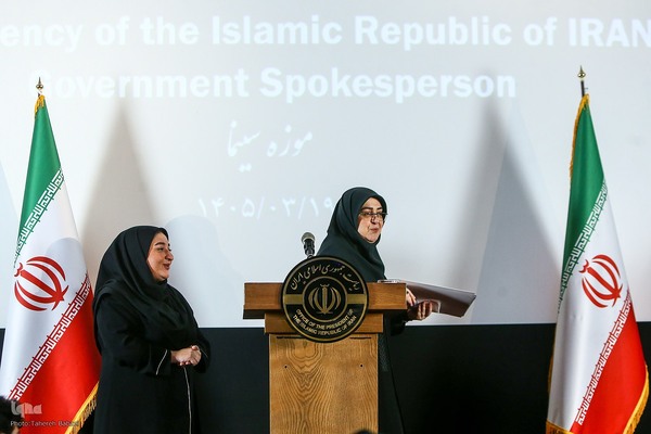 نشست خبری سخنگوی دولت