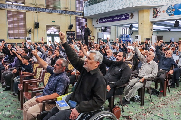 مراسم گرامیداشت اولین سالگرد شهدای جنگ 12 روزه