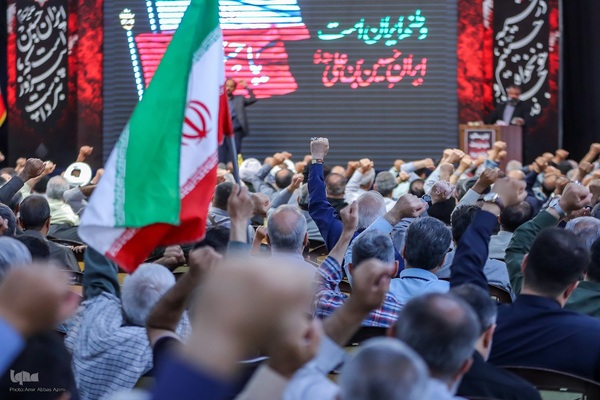 مراسم گرامیداشت اولین سالگرد شهدای جنگ 12 روزه