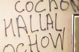 France : Une boucherie halal visée par des tags islamophobes à Gigean France : Une boucherie halal visée par des tags islamophobes à Gigean