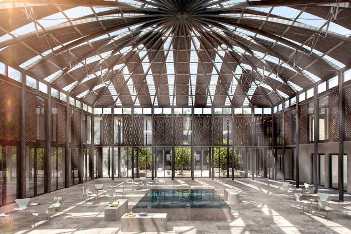 Une mosquée dont l’architecture s’inspire de 25 nationalités+photos