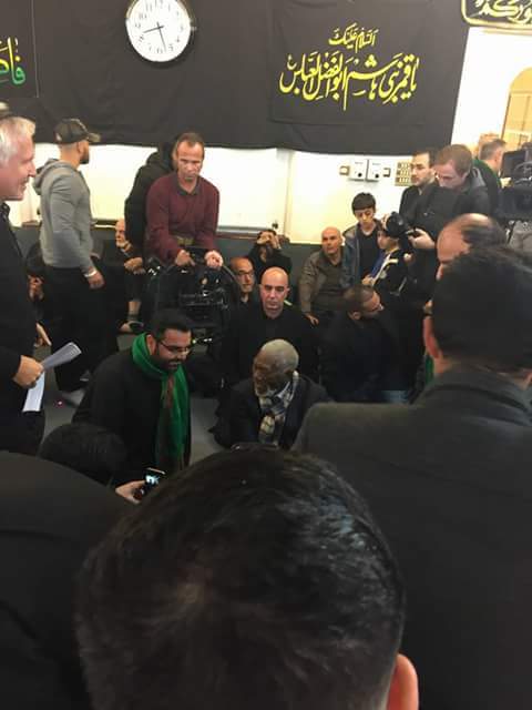Morgan Freeman aux c&eacute;r&eacute;monies de deuil de l'imam Hussein (as)