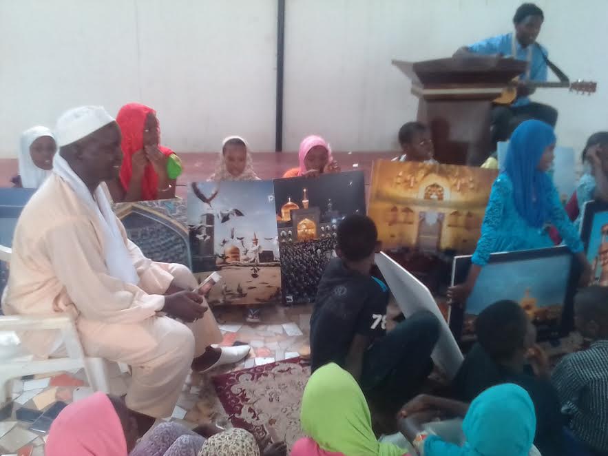 Présentation des Ahl el Beyt (as) aux enfants sénégalais+photos